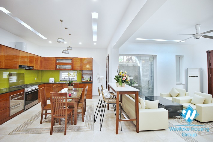 A cozy five bedrooms house for rent in Dang Thai Mai area, Tay Ho